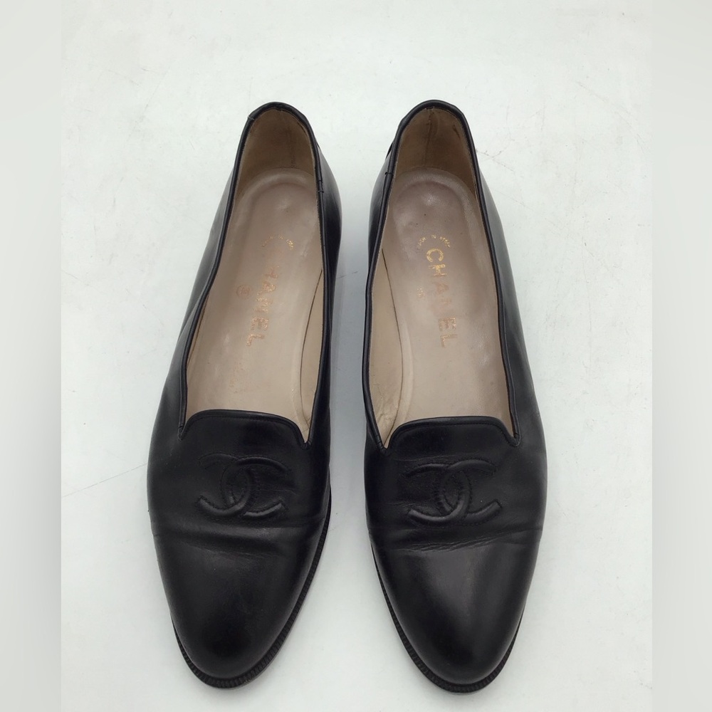 Chanel Black Women's Loafers Size 38